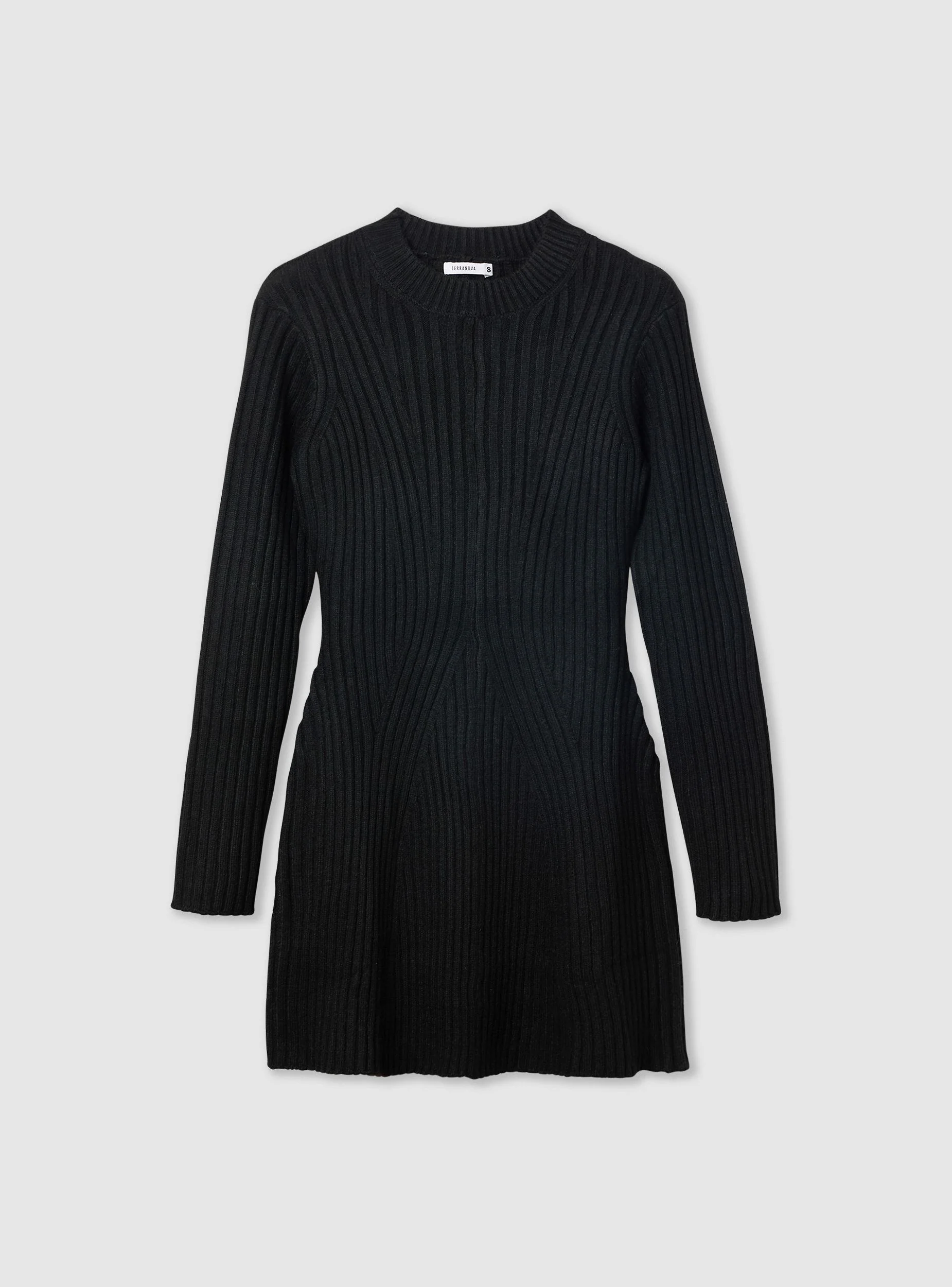 Vestito in maglia a costine - Image 5
