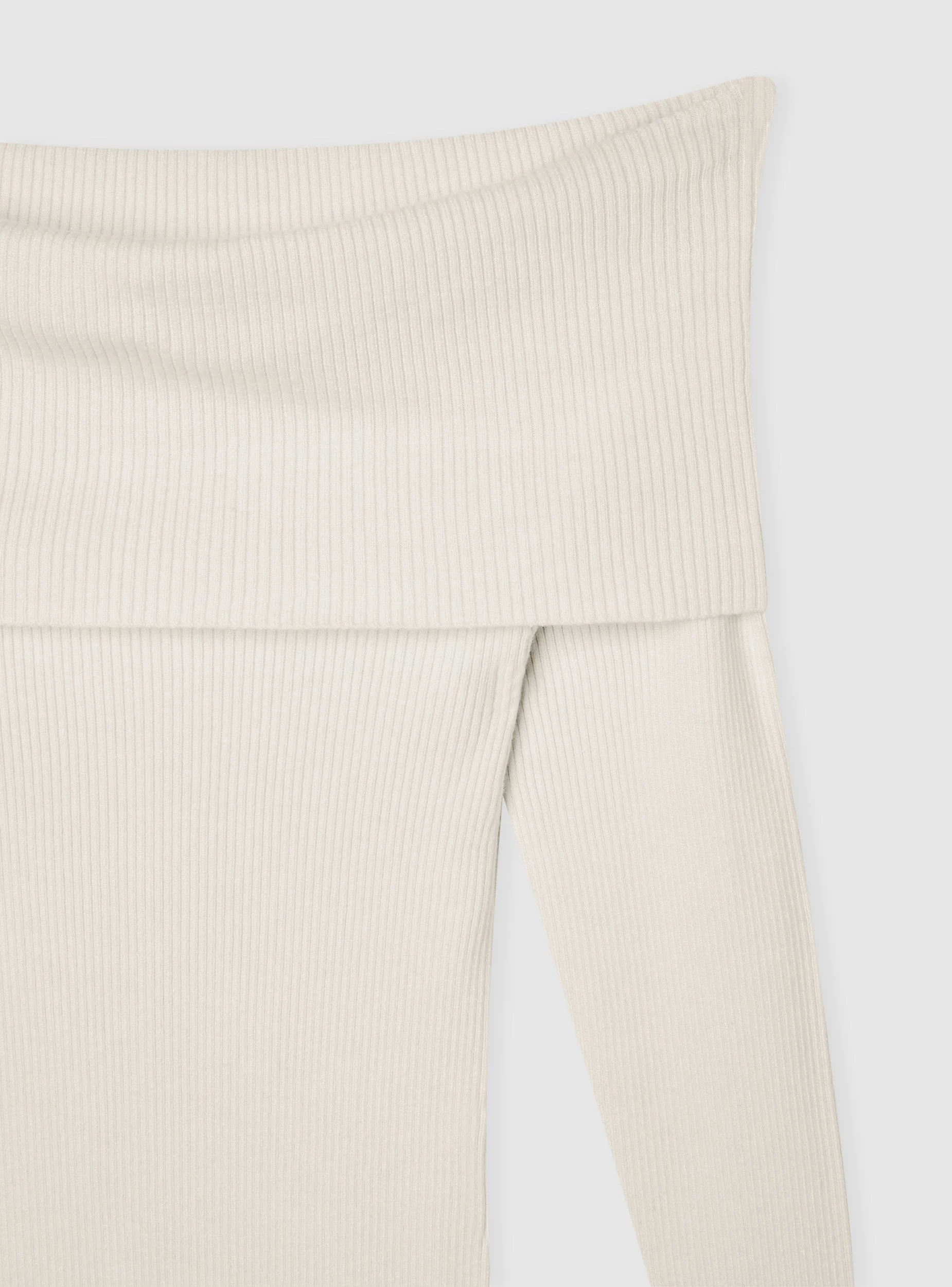 Vestito in maglia con spalle scoperte - Image 6