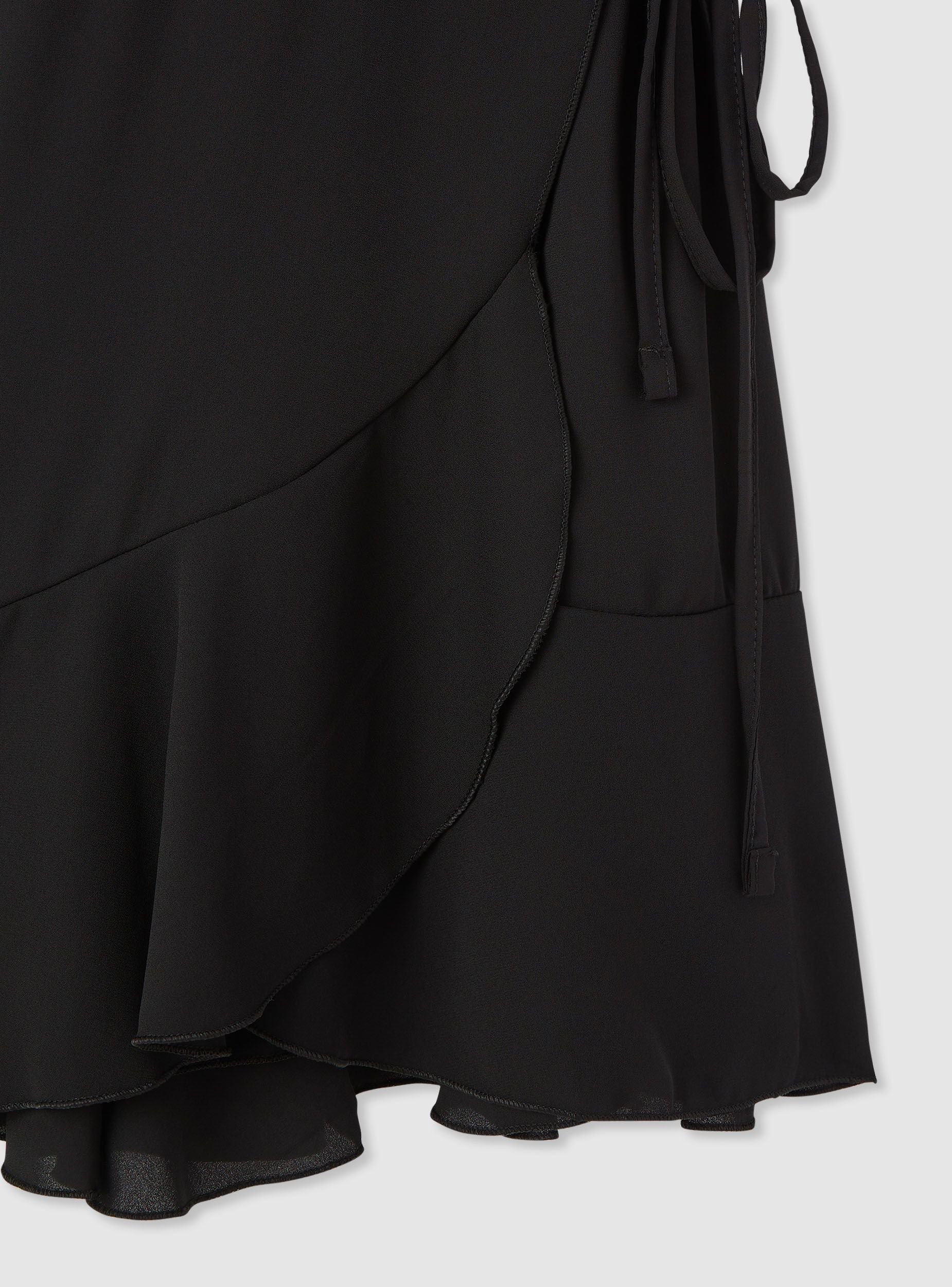 Vestito incrociato con balze - Image 5