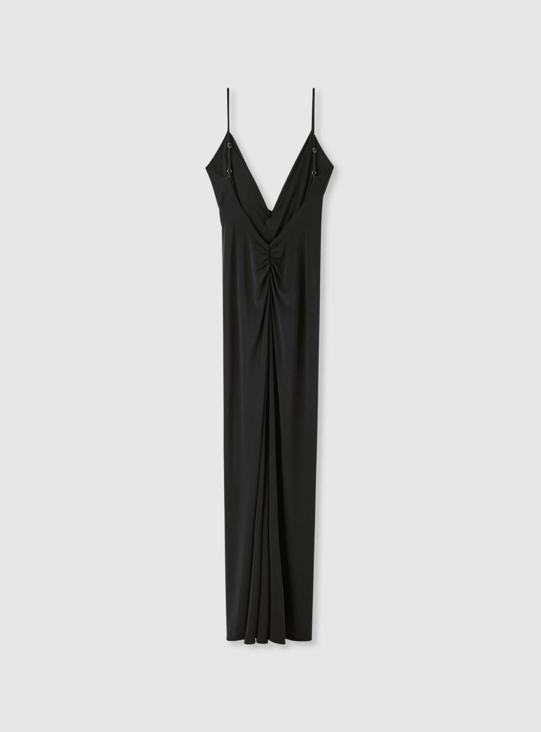 Vestito lungo con coppe e arricciatura dietro - Image 5