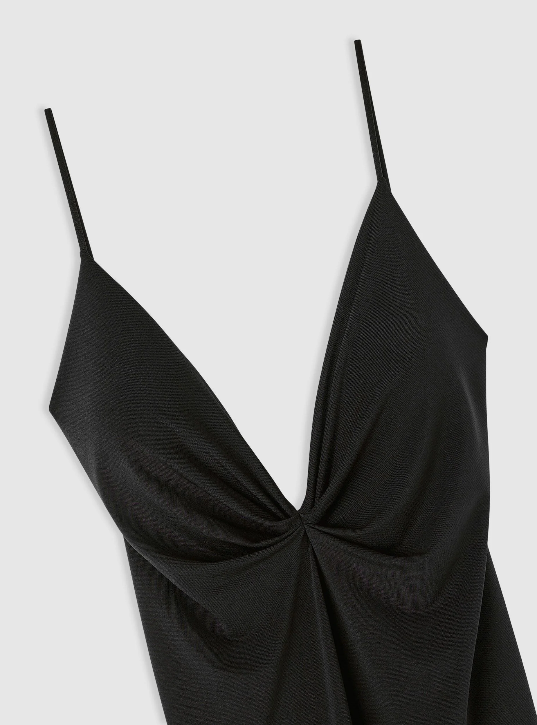 Vestito lungo con coppe e arricciatura dietro - Image 6