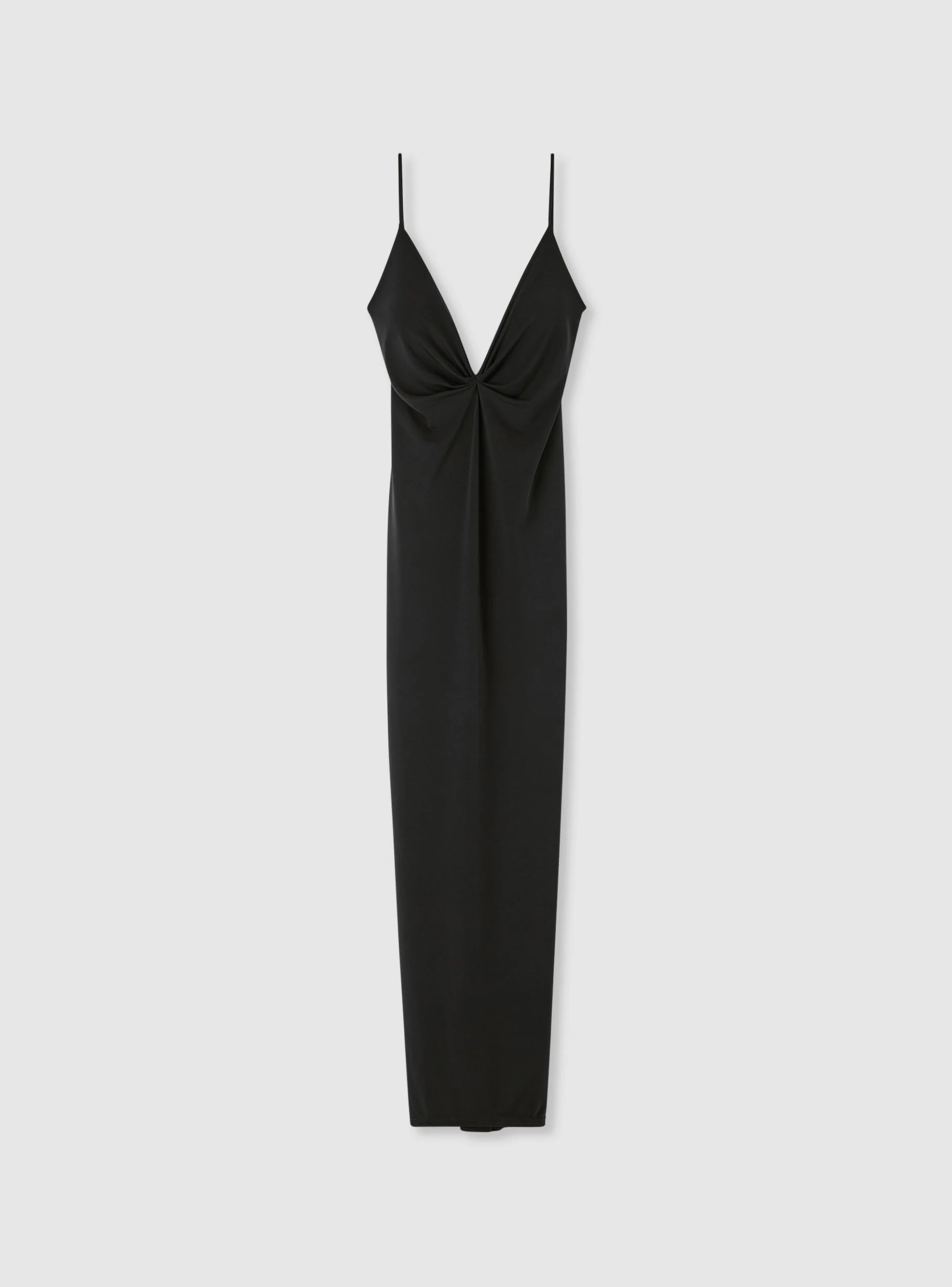 Vestito lungo con coppe e arricciatura dietro - Image 7