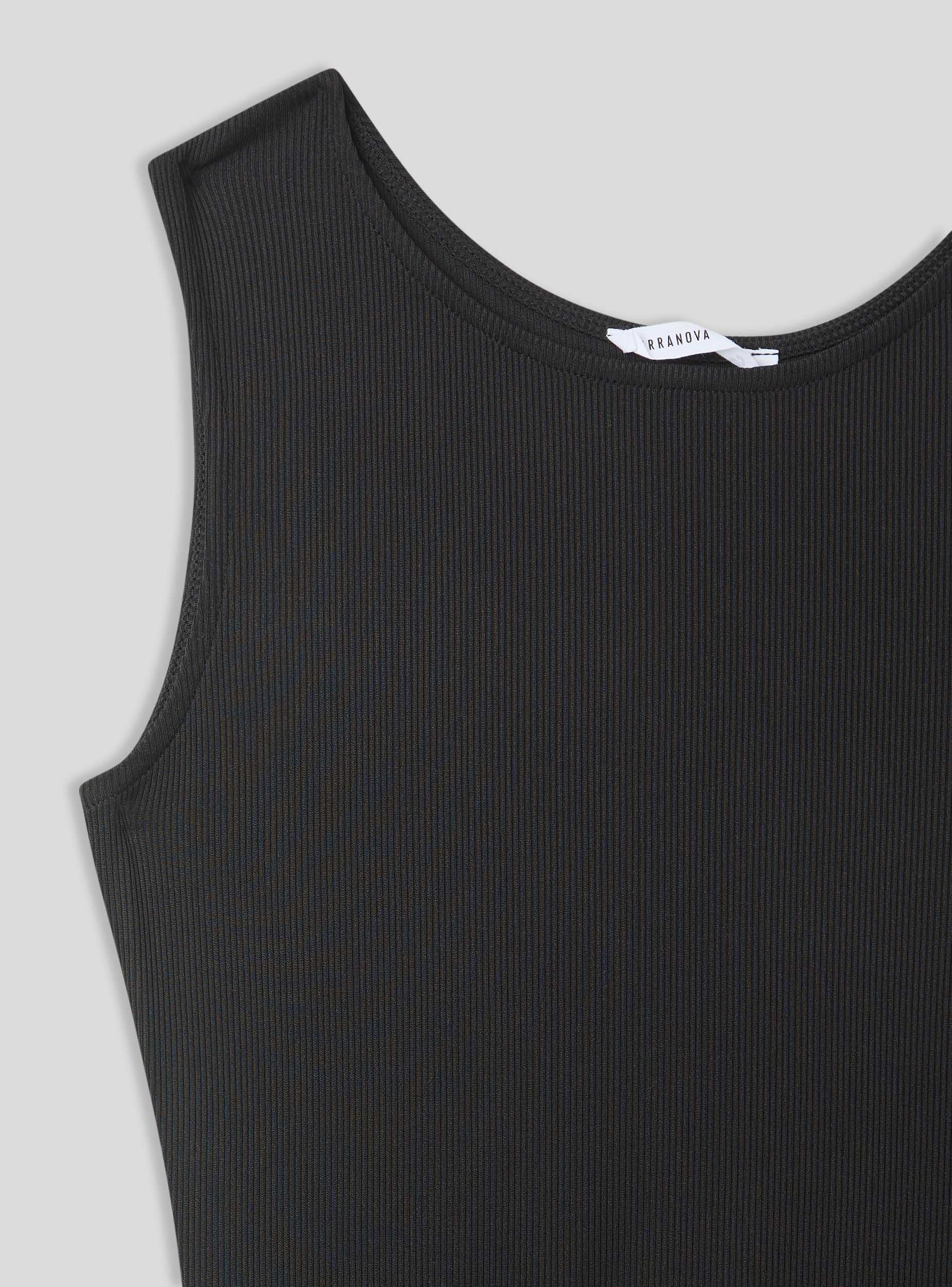 Vestito lungo con gonna plissé - Image 5