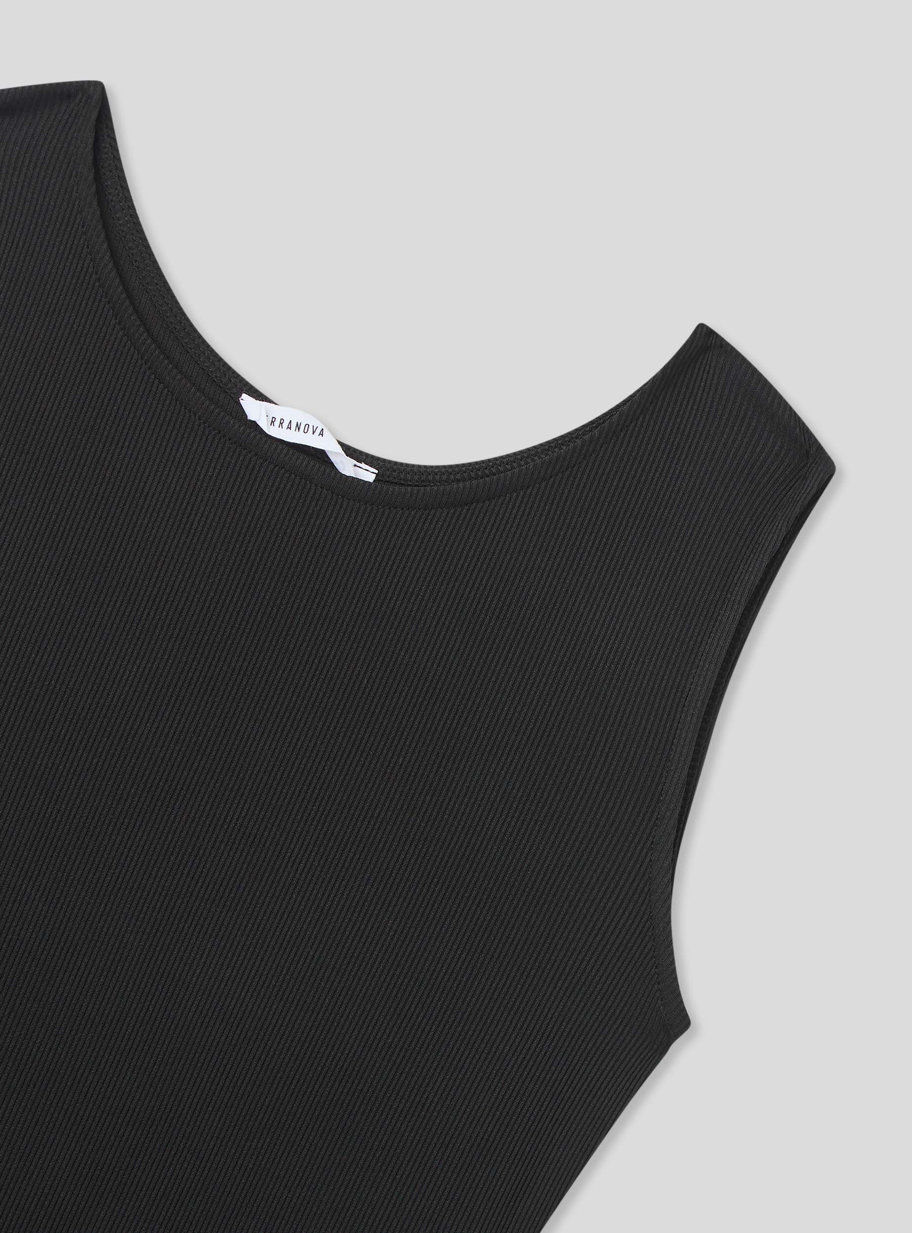 Vestito lungo con gonna plissé - Image 6