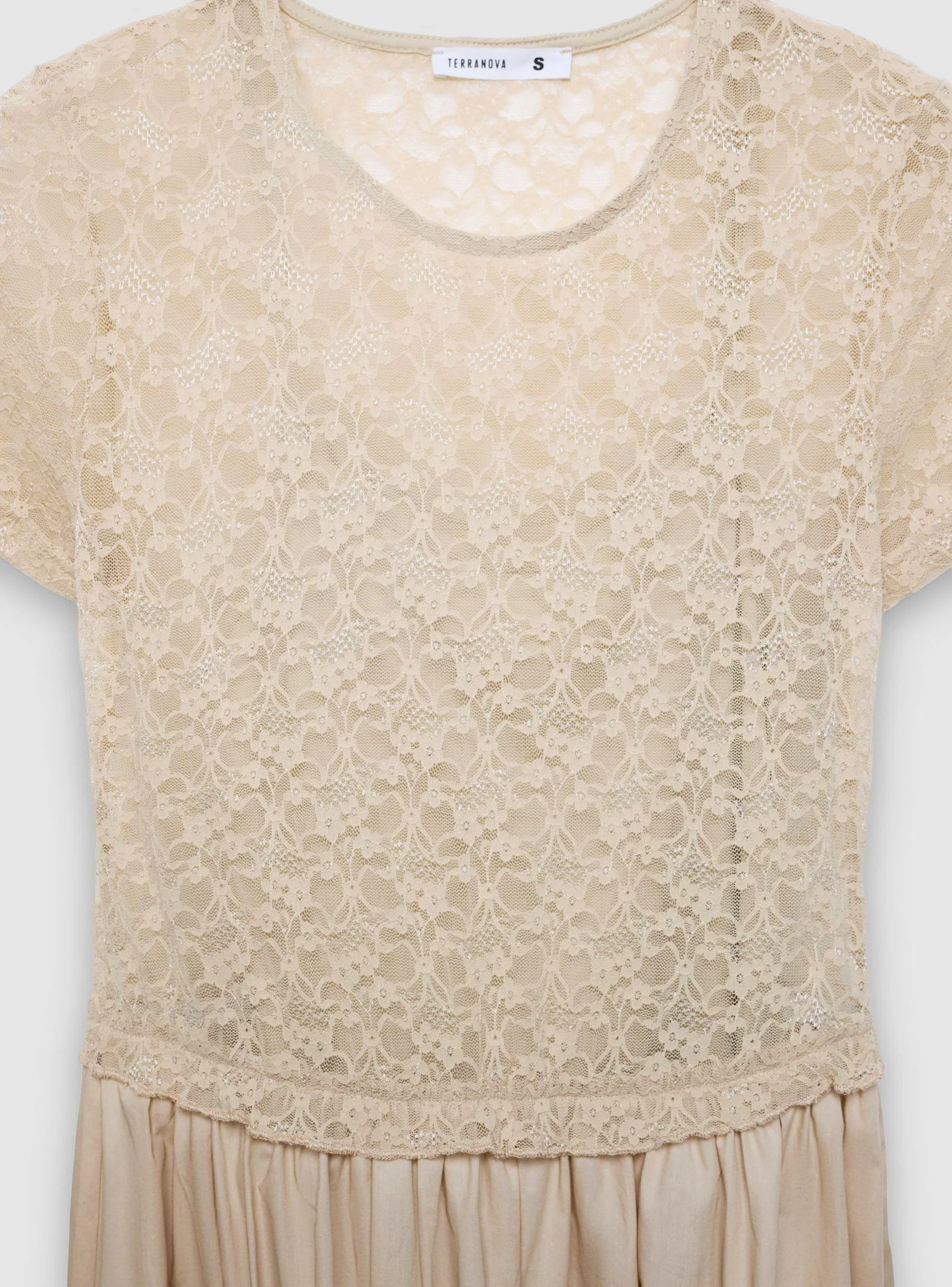 Vestito lungo con pizzo - Image 5