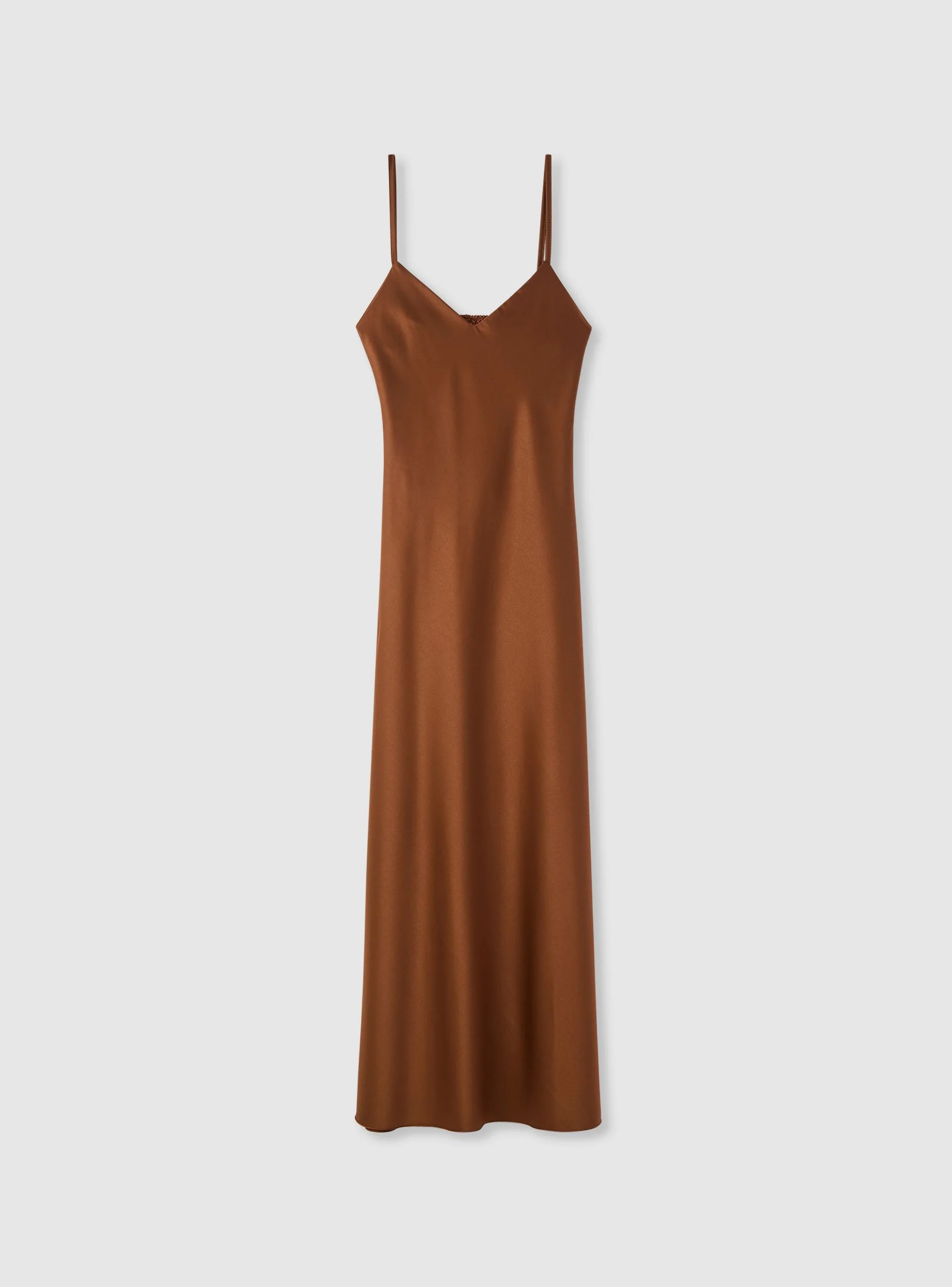 Vestito lungo con schiena nuda satin - Image 7