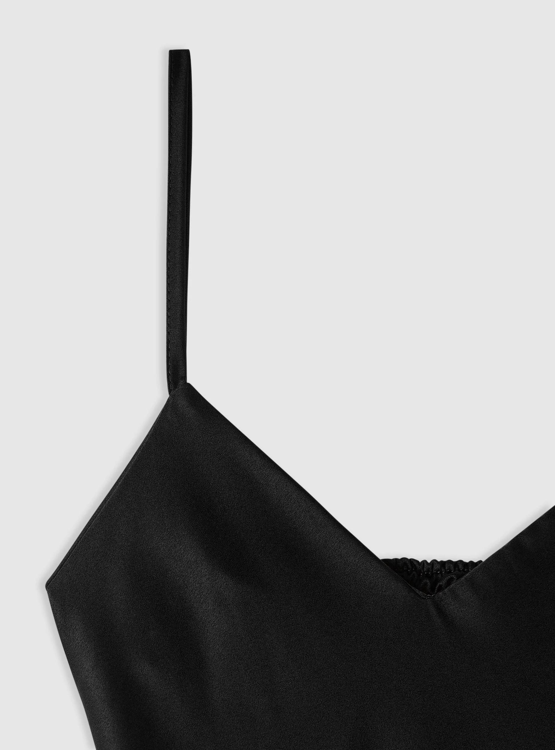 Vestito lungo con schiena nuda satin - Image 7