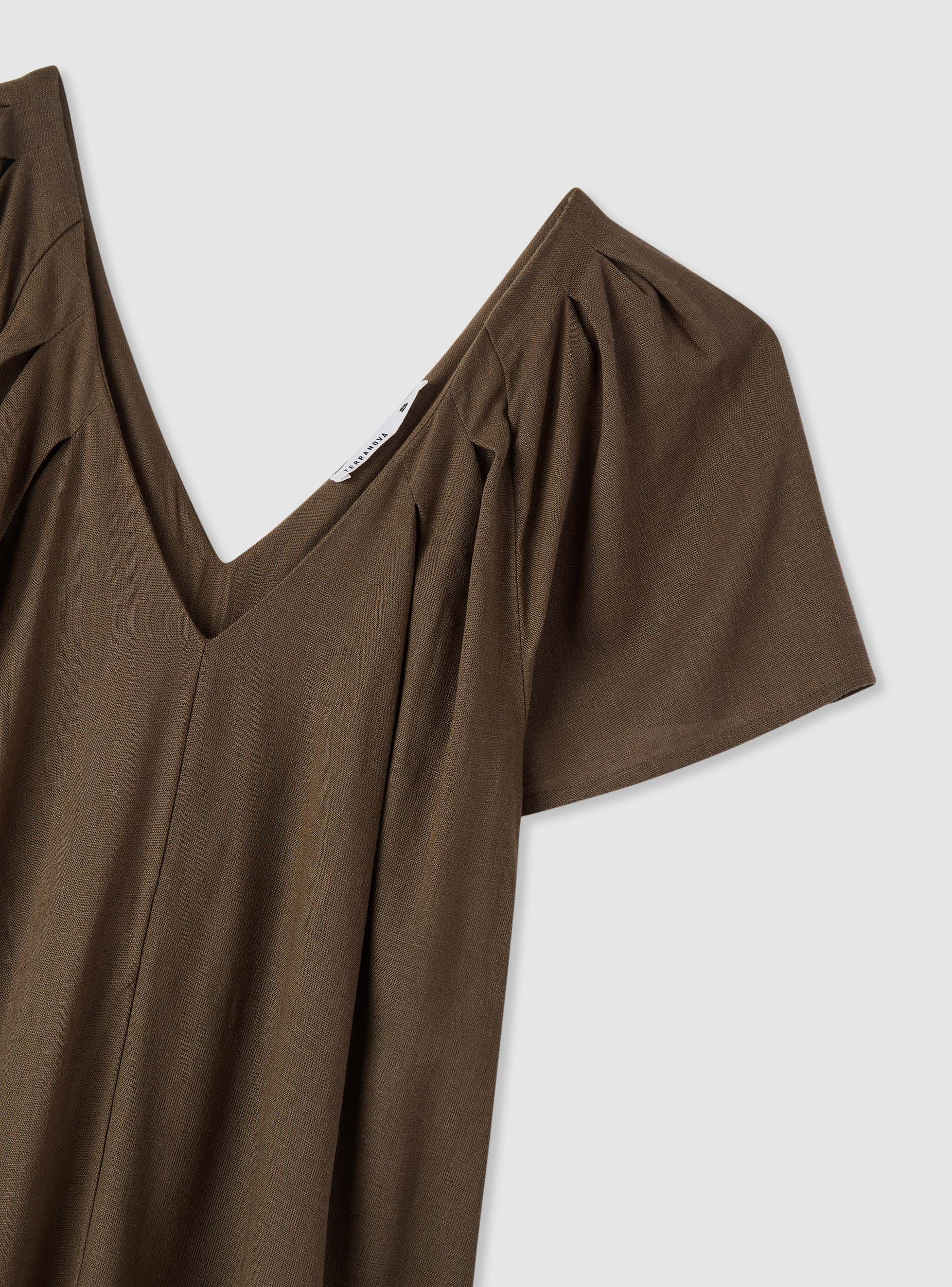 Vestito lungo effetto lino - Image 6