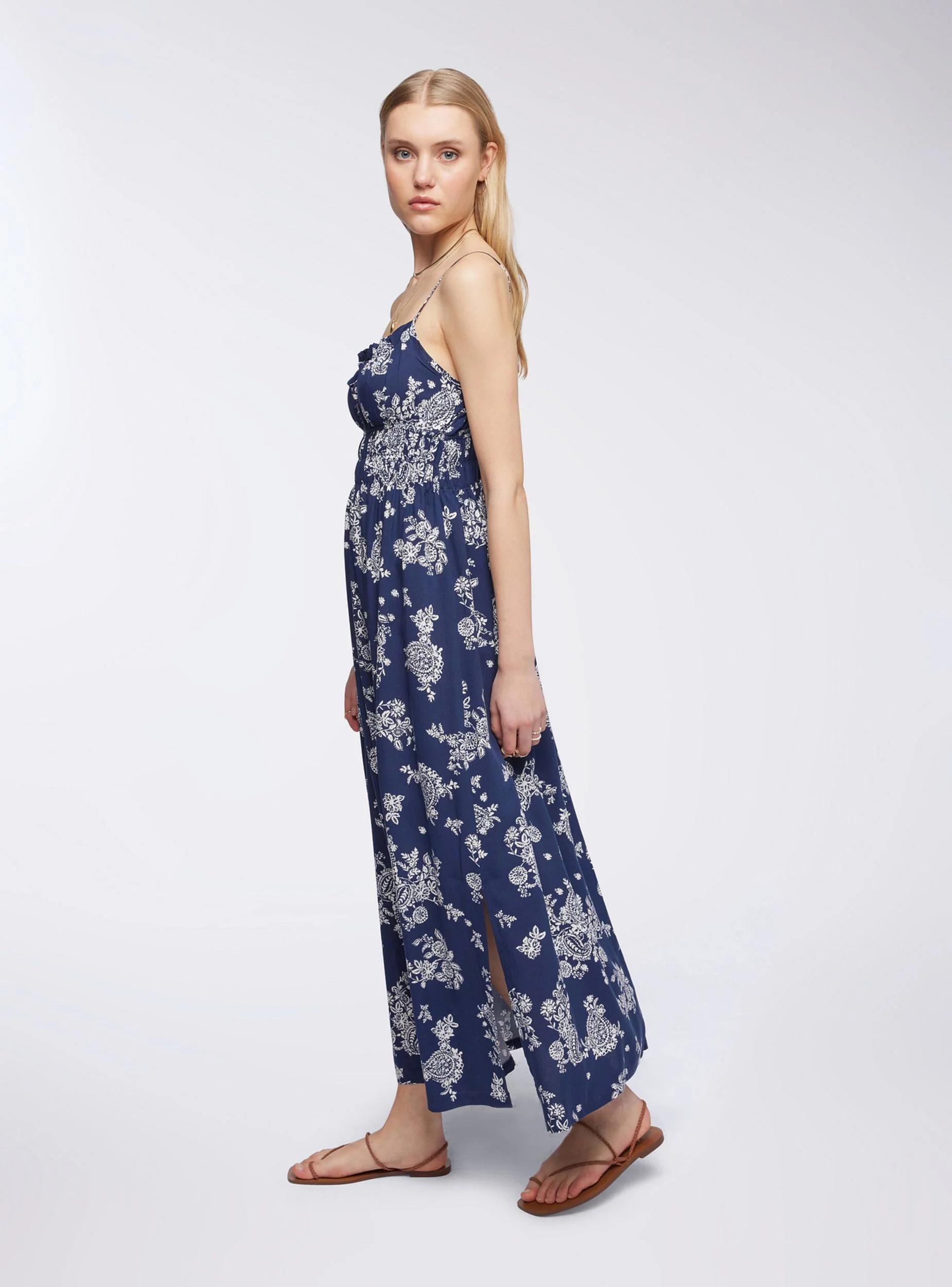 Vestito lungo fantasia paisley - Image 3