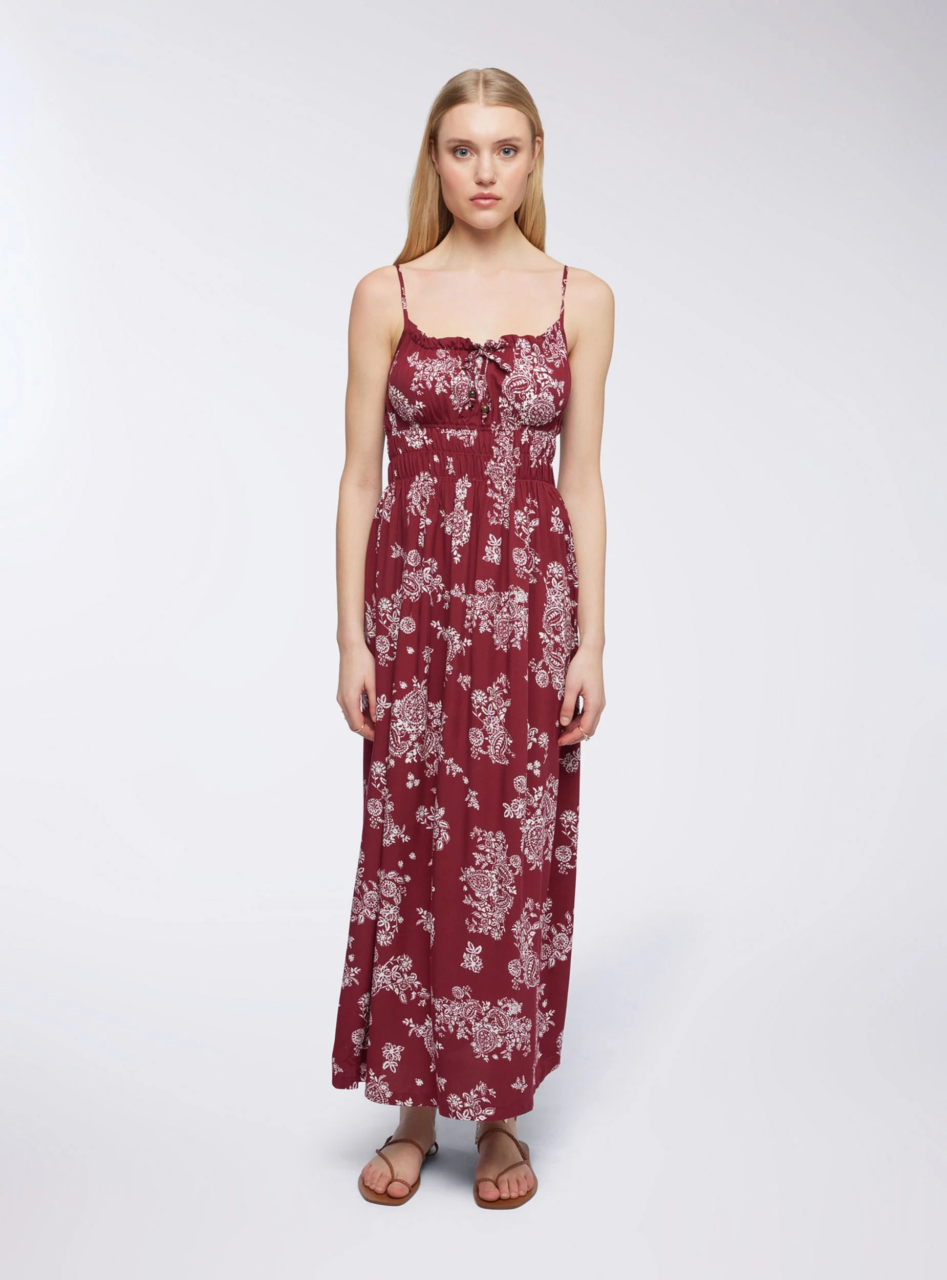 Vestito lungo fantasia paisley - Image 3