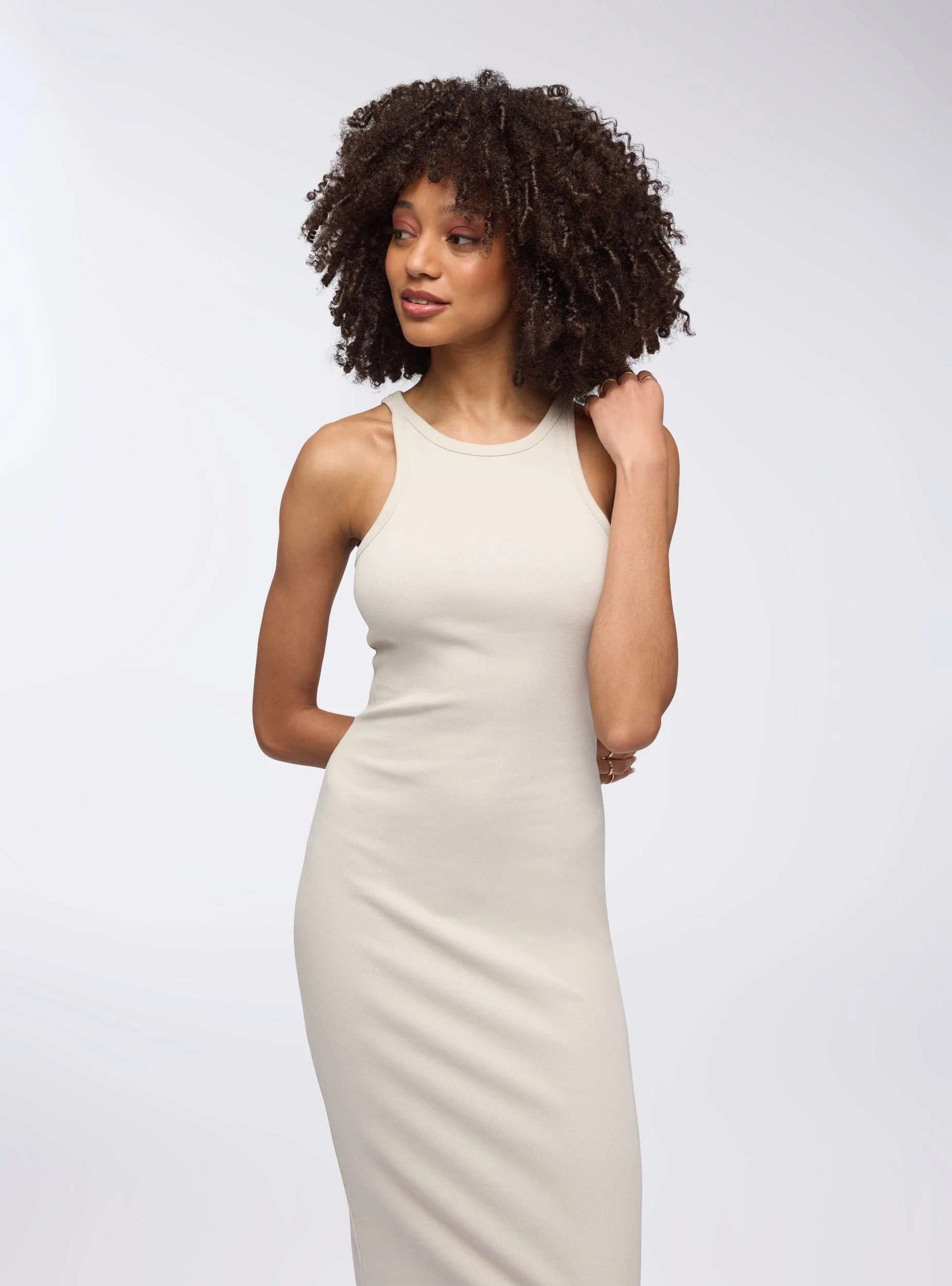 Vestito midi scollo americano - Image 4