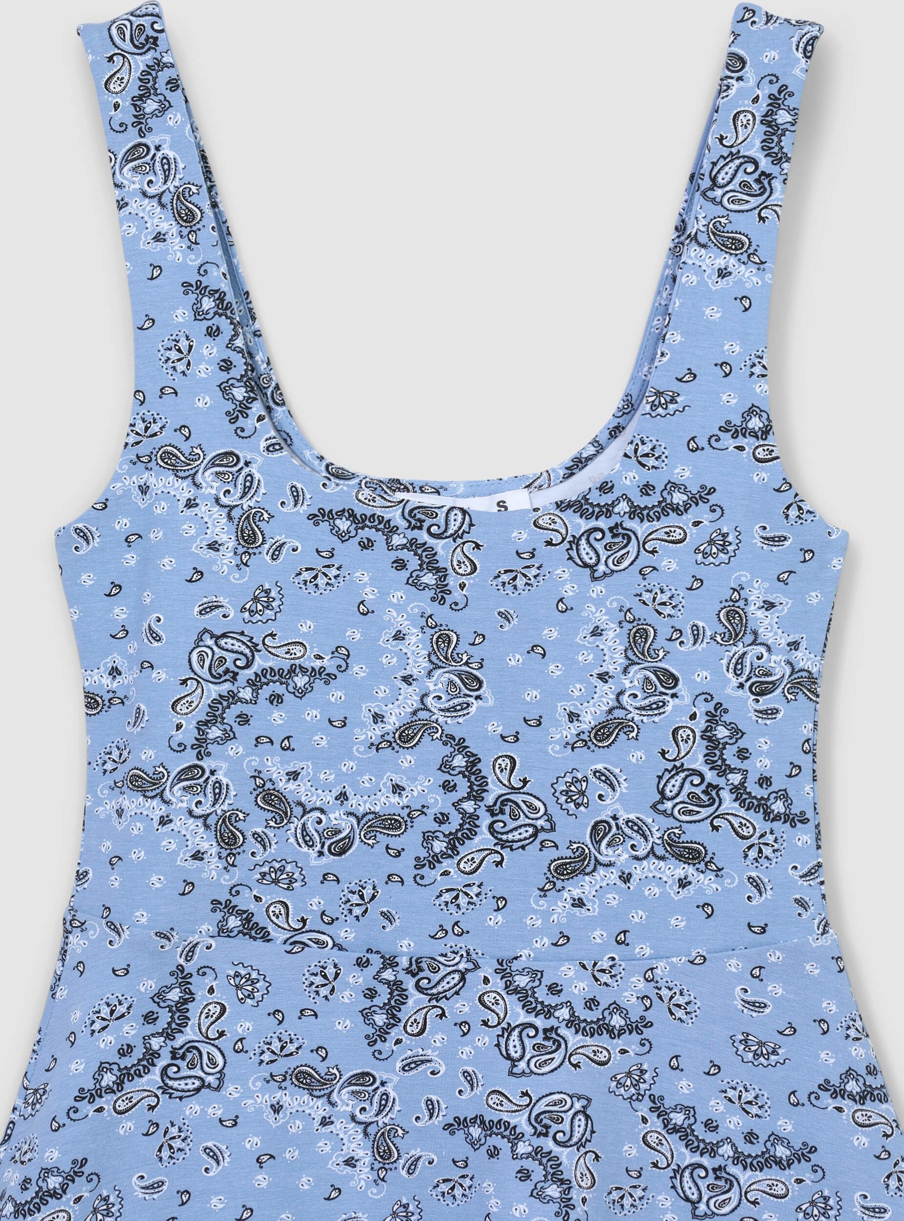 Vestito skater con stampa bandana - Image 6