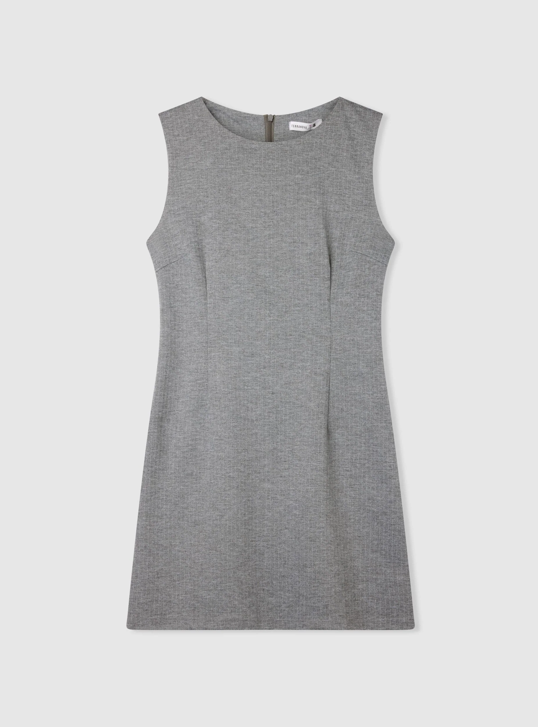 Vestito smanicato gessato - Image 6