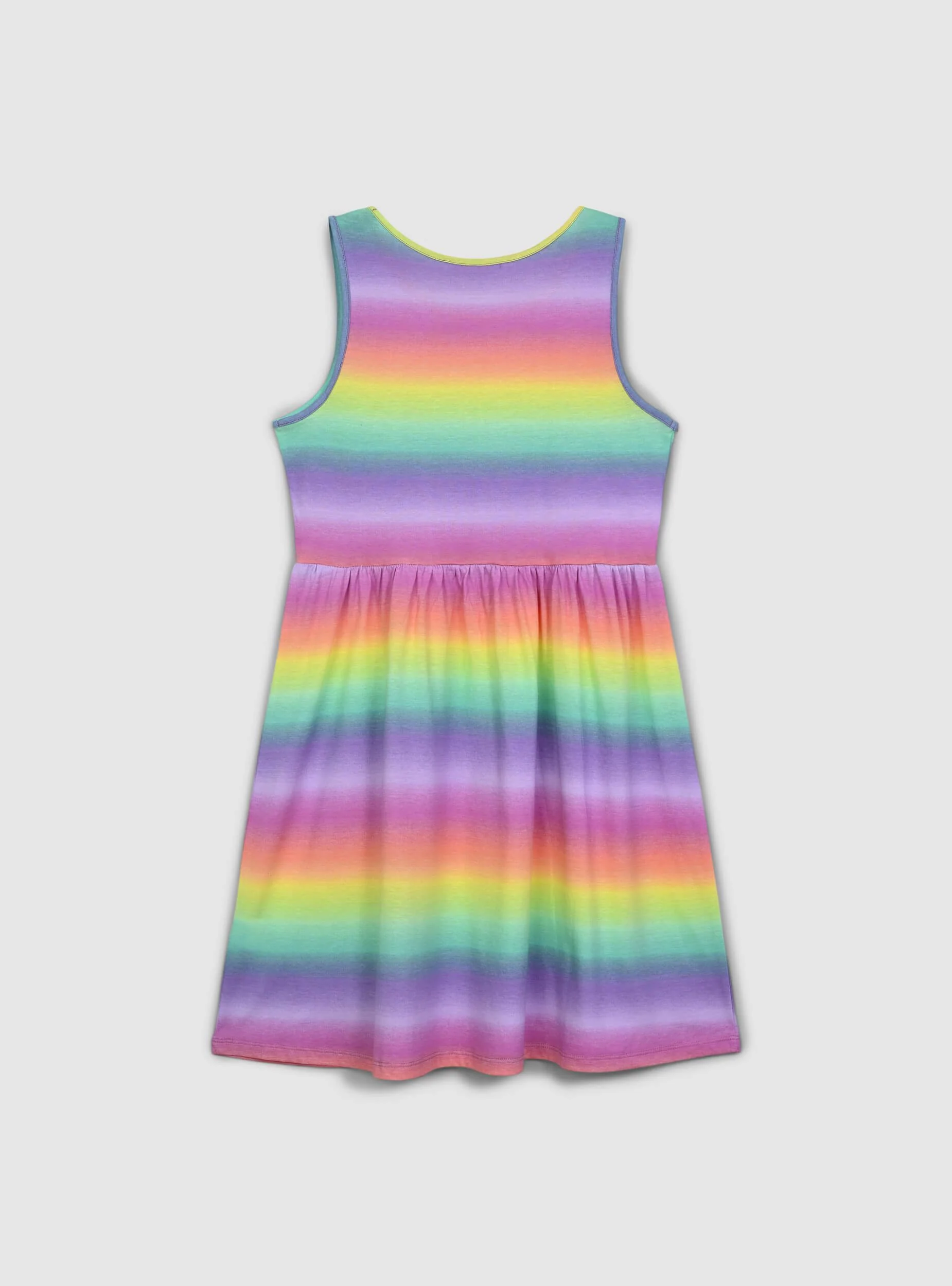 Vestito smanicato multicolor - Image 3