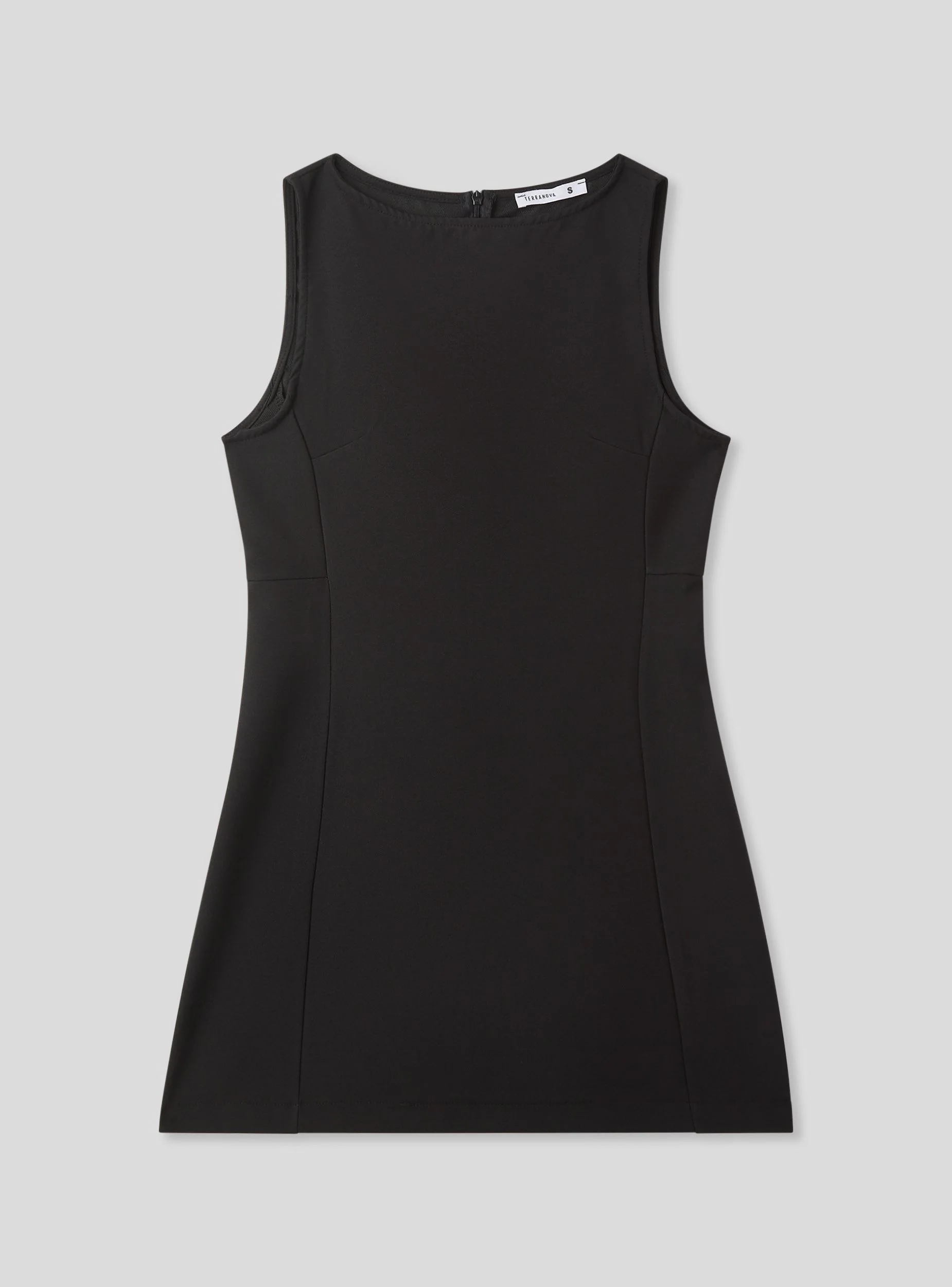 Vestito svasato con scollo americano - Image 5