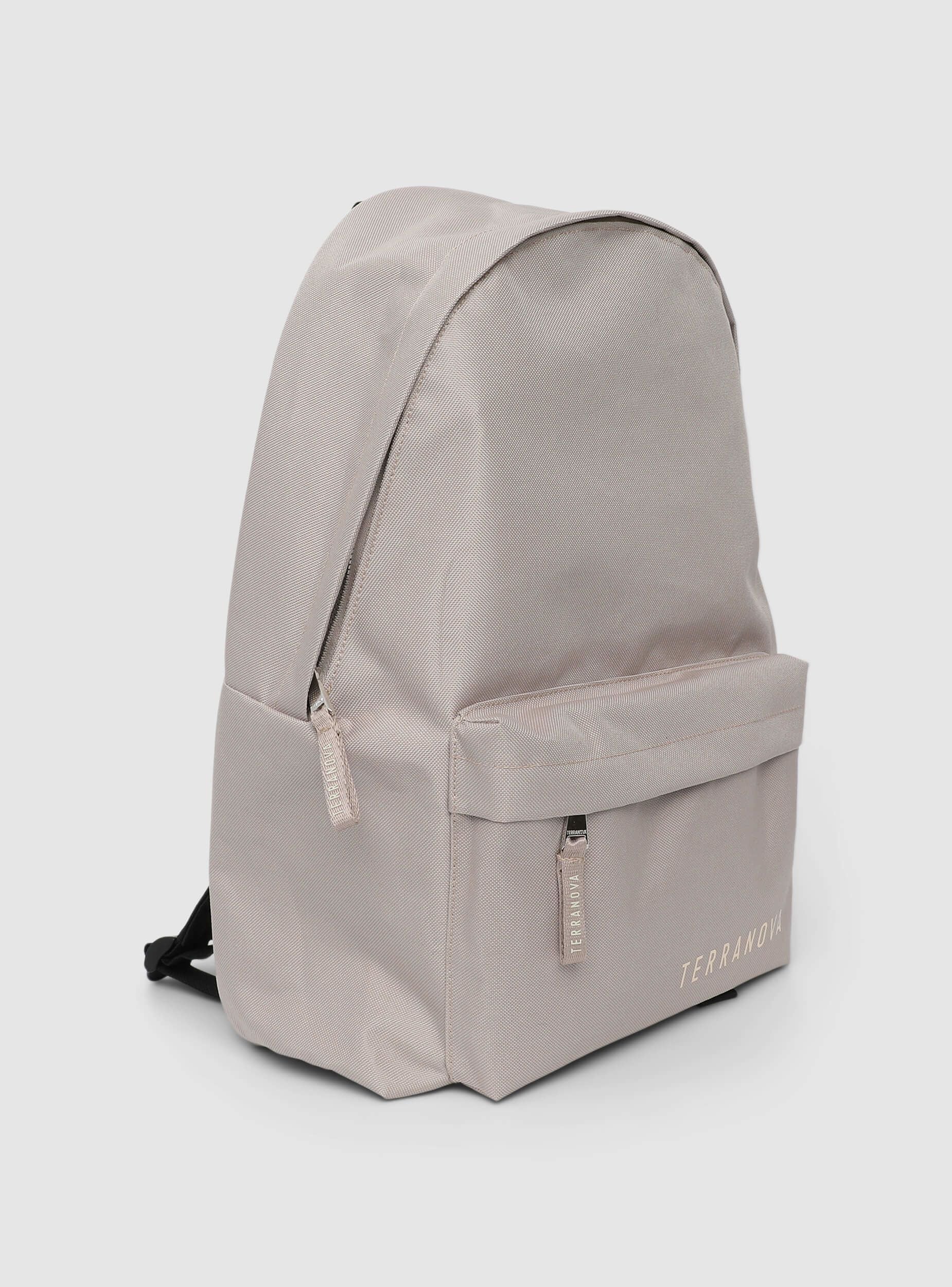 Zaino in nylon tasca frontale con logo